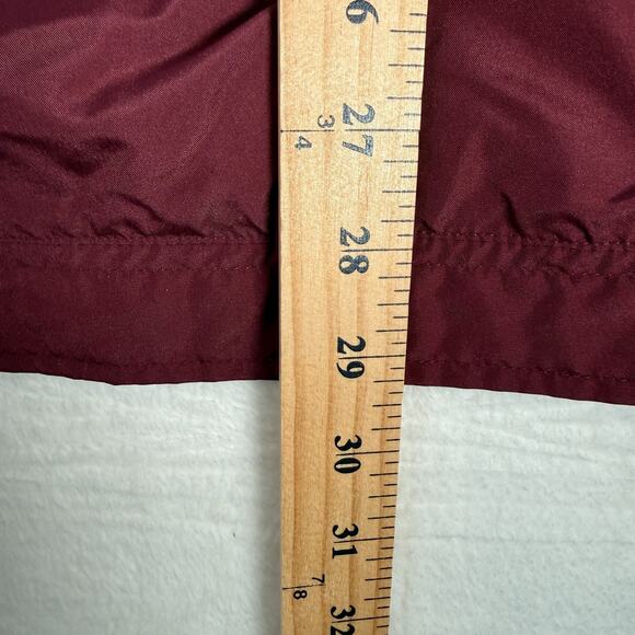 Vtg Vansport Virginia Tech Hokies Jacket Men 2x Maroon Pullover Windbreaker - Picture 8 of 10